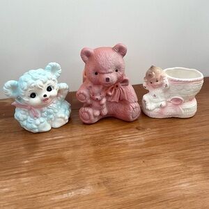 Vintage nursery planters